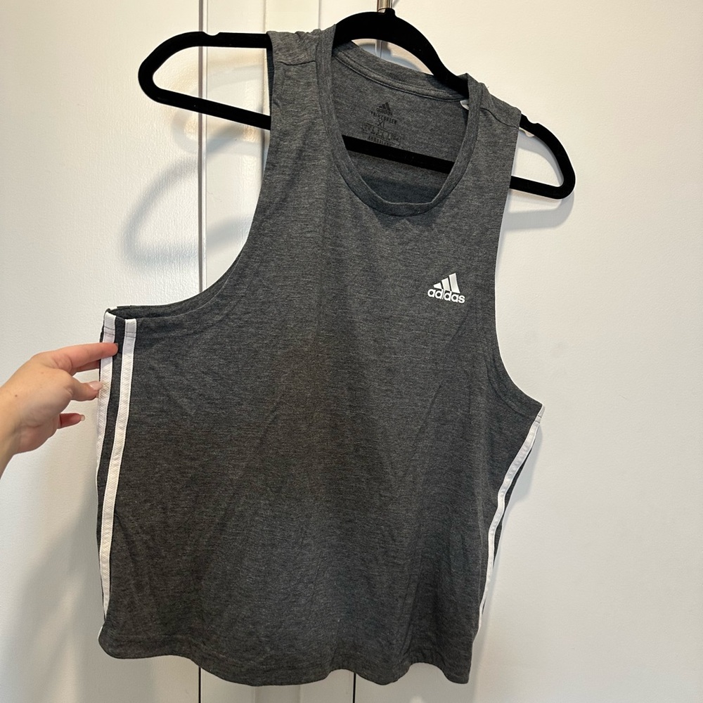 Adidas Cut Off Tank Top
